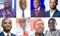 Some members of Bawumia's campaign team
