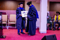 Archbishop Charles Agyinasare at his graduation ceremony