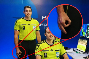 Fifa seek explanation over VAR official's hand gesture Fifa seek explanation over VAR official's hand gesture