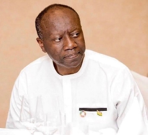 Finance minister Ken Ofori-Atta