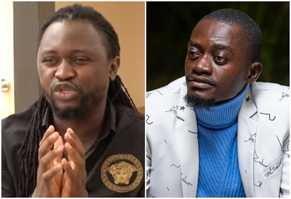 Sammy Rasta is Kumawood filmmaker, and LilWin (R) is a Ghanaian actor