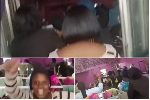 Watch as SA women rejoice after taking over a salon reportedly owned by a Ghanaian