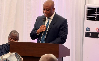 Thomas Nyarko Ampem represented President Mahama at the event in Liberia
