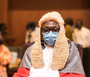 Justice Clemence Honyenuga is the presiding judge in the case against Dr Stephen Opuni