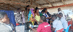 Some beneficiaries of the Ghana Gas free NHIS exercise