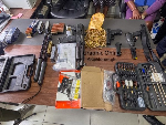 Ghana intercepts assault rifles, pistols and 610 rounds of ammunition being smuggled from US