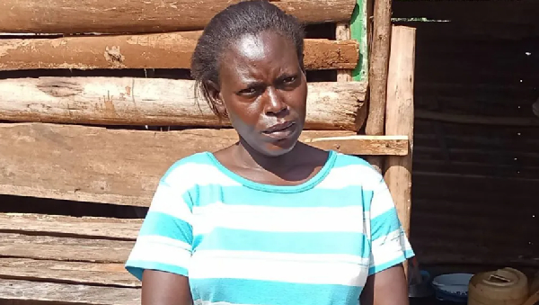 Carolyne Odour's concerns grew when she realised her husband had not gone to his home village