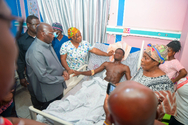 Dr Mahamudu Bawumia wishing KNUST stabbing victim a speedy recovery