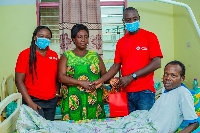 Vodafone Ghana Foundation paid the medical bills of the less fortunate