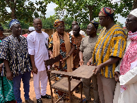 The donation forms part of the MP’s ongoing efforts to address infrastructure deficits