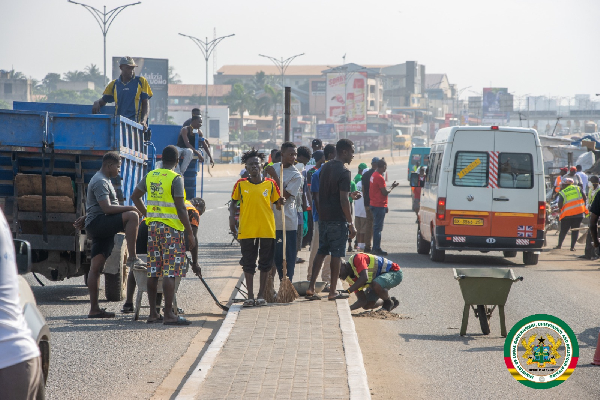 The monitoring exercise commenced at the Accra Mall before other places