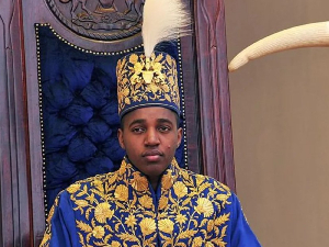 King Oyo ascended to the throne at age three but was crowned on reaching adulthood at 18 in 2010 King Oyo ascended to the throne at age three but was crowned on reaching adulthood at 18 in 2010