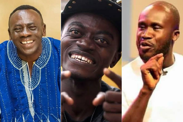 (L-R): Akrobeto, LilWin and Dr Likee have become memes among netizens