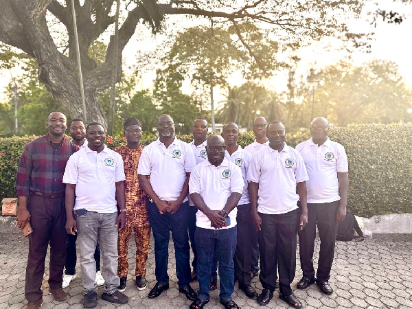 The participants in GIMPA’s training session on leadership and management this month