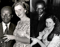 Joe Appiah married Peggy Cripps, which made headlines globally