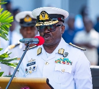 Chief of the Defence Staff (CDS), Vice Admiral Seth Amoama