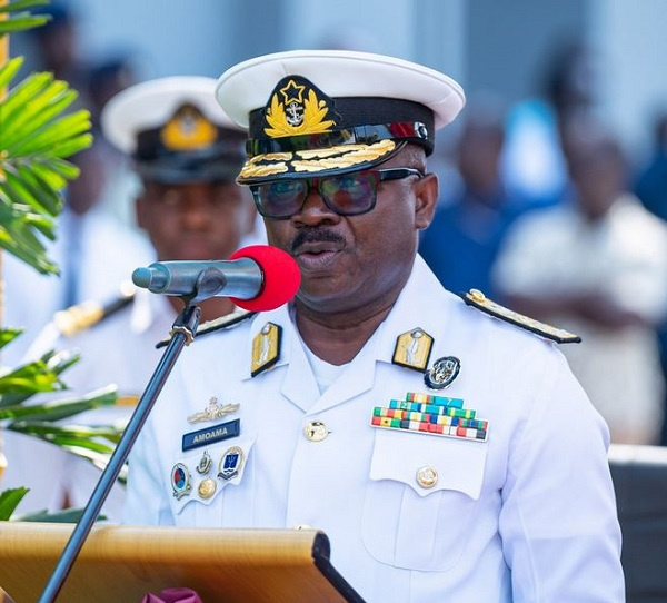 Chief of the Defence Staff (CDS), Vice Admiral Seth Amoama