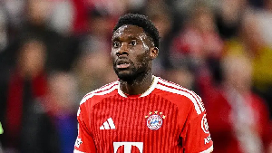 Canadian defender Alphonso Davies