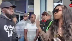 'Go and fix your country' - Watch as South African woman orders a Ghanaian to close shop