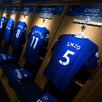 Some of the jerseys Chelsea will be auctioning