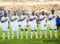 Black Stars in a group photo | File photo
