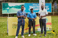 Photo from the Ghana Open tournament