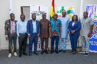 Ghana Football Association and Ghana Olympic Committee officials