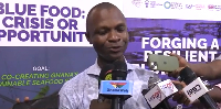 Jacob Adjika is the CEO of the Chamber of Aquaculture Ghana