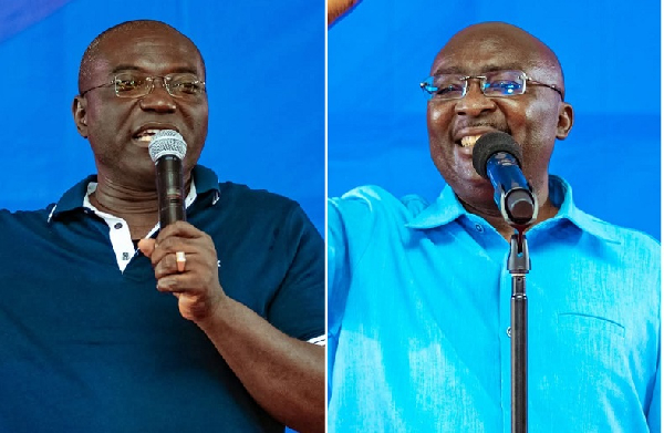 Martin Korsah and Dr Mahamudu Bawumia at the event