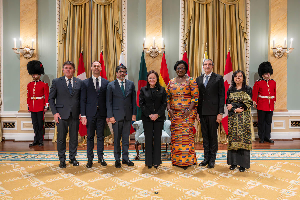 New heads of mission have presented their credentials to  Mary Simon, Governor General of Canada