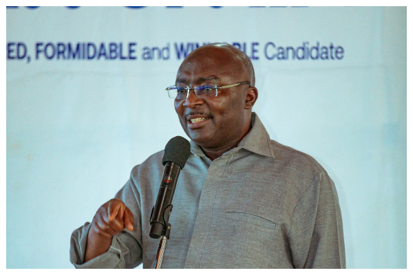 Dr Mahamudu Bawumia is Ghana's former Vice President