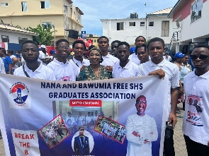 Members of the Nana and Bawumia Free SHS Graduates Association (NBGA)
