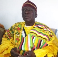 Paramount chief of the Wangara community in Ghana, Nana Fanyima III