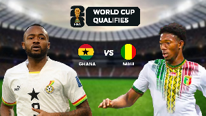 Ghana will host Mali under the lights at the Accra Sports Stadium