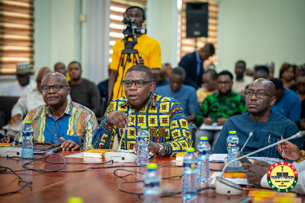 ECG, GNPC, BOST officials during the hearings