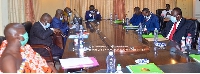 Asante Kotoko SC Board of Directors at their first meeting
