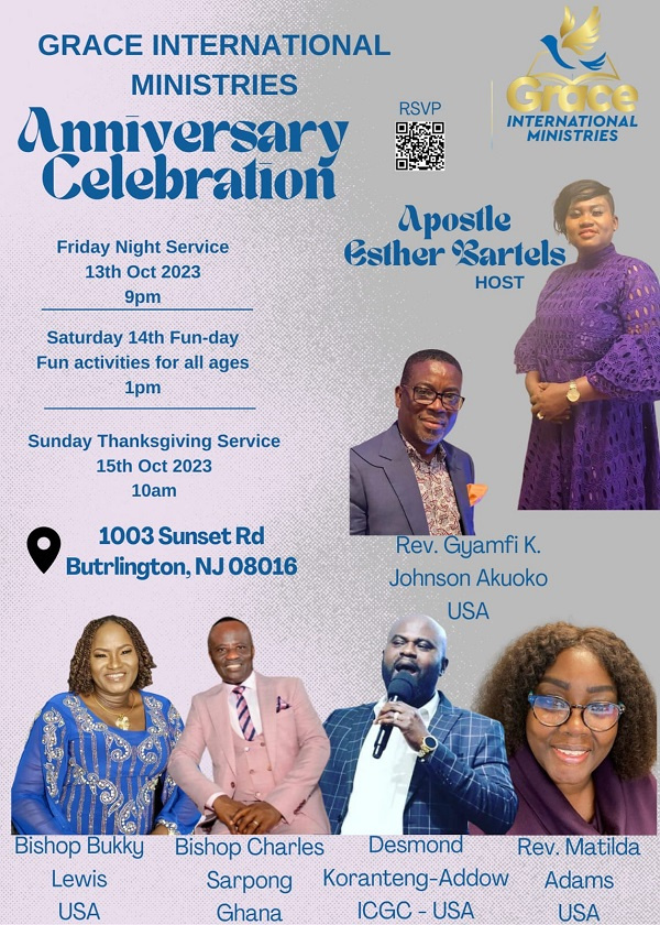 The Grace International Ministries anniversary