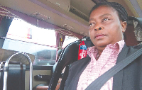 Florence Marfo is the only current female VIP driver in Ghana