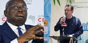President Akufo-Addo and German Ambassador to Ghana, Daniel Krull