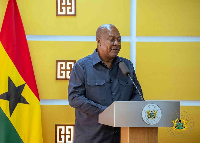 John Dramani Mahama is Ghana's President