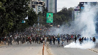 Kenyan protesters