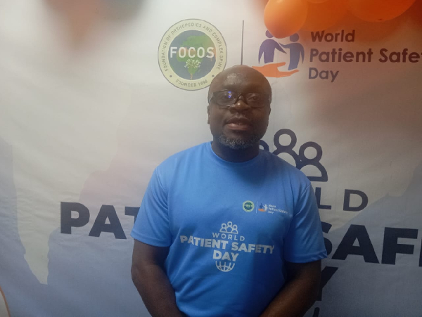 Dr Francis Addai is Head of Medical Services at FOCOS Orthopaedic Hospital