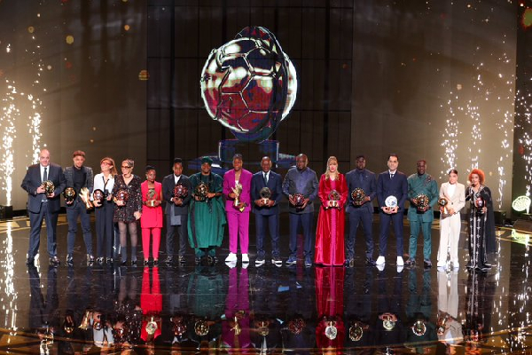 A photo of all the award winners