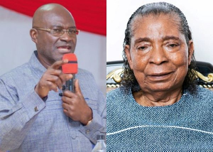 Kennedy Agyapong (L) and the late Dr Kwadwo Safo Kantanka (R)