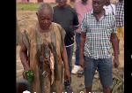 Watch as angry chiefs storm galamsey site to invoke curses on galamseyers