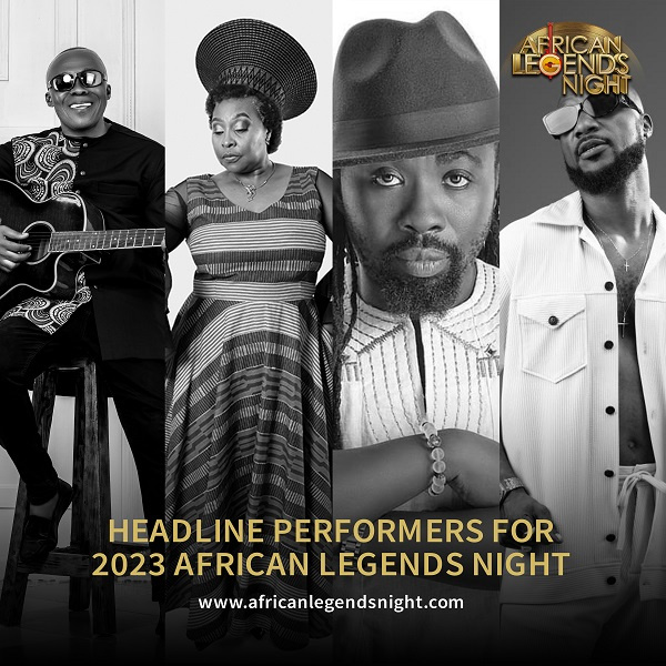 The 2023 Africa Legends will be held on December 1 at the Grand Arena in Accra