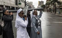 Passion processions were held in Durban, South Africa, and elsewhere on Good Friday