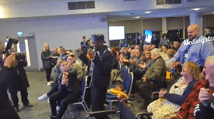Over 500 Leicester City fans showed up to support Ghanaian forward Abdul Fatawu Issahaku Over 500 Leicester City fans showed up to support Ghanaian forward Abdul Fatawu Issahaku