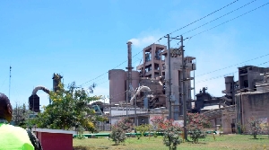 The Bamburi Cement Factory plant in Mombasa County, Kenya