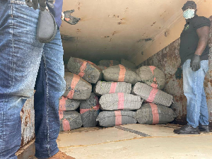 Police intercept over GH¢1.4m worth of suspected cannabis